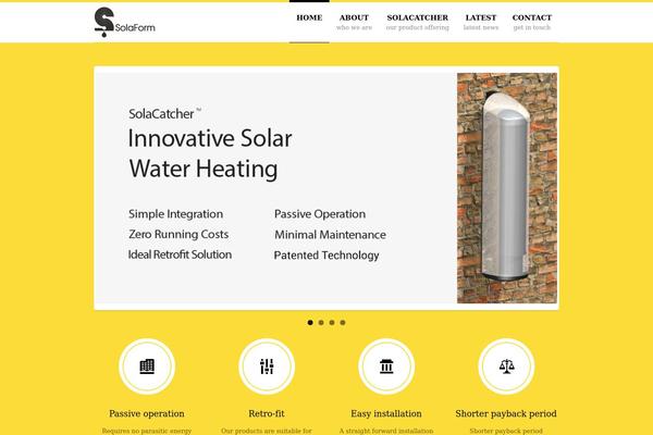 Lemon theme site design template sample
