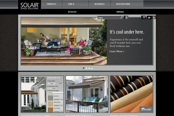 solair.com site used Solair