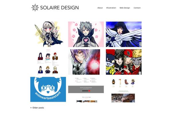 solairedesign.net site used Portfolio +
