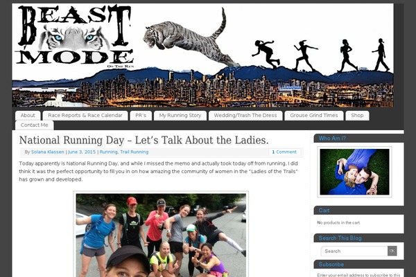 Site using Dailymile Widgets plugin