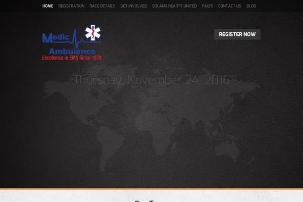 Fest theme site design template sample