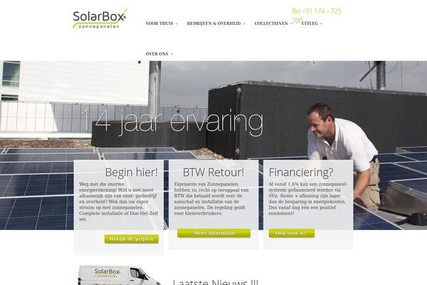 Site using Genesis Slider plugin