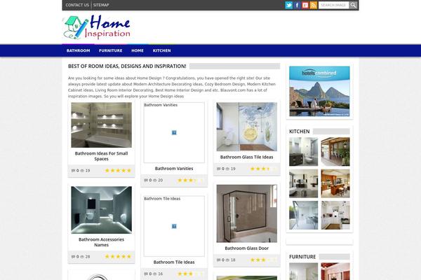 Kodok theme site design template sample