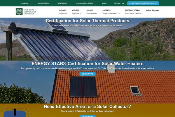 solar-rating.org site used Dazzling Child