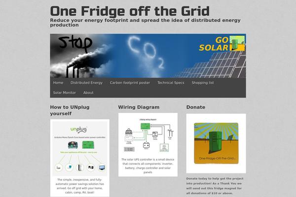 Gridiculous theme site design template sample