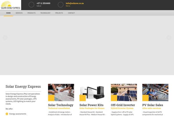 Brick theme site design template sample