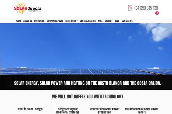 Site using Wd-facebook-feed plugin