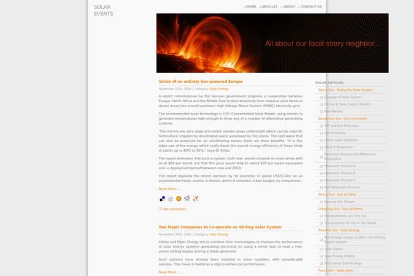 Fspring theme site design template sample