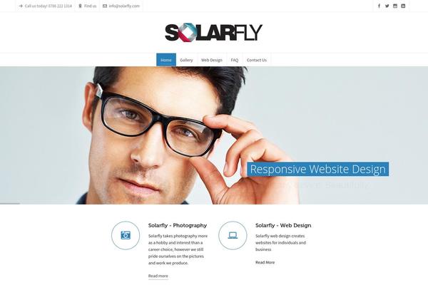 Highend theme site design template sample