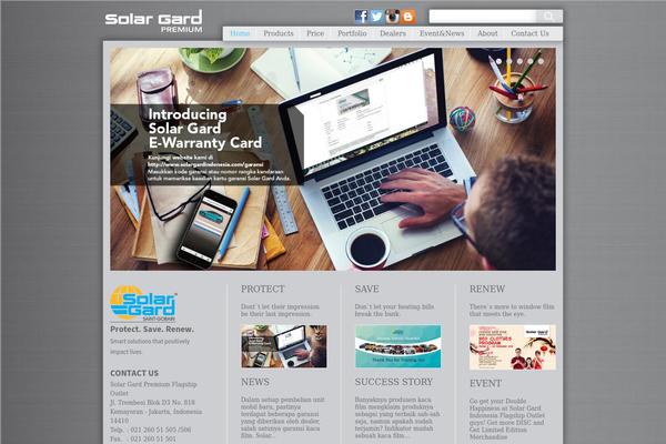 Story theme site design template sample
