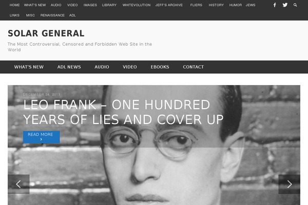 PRESSO theme site design template sample