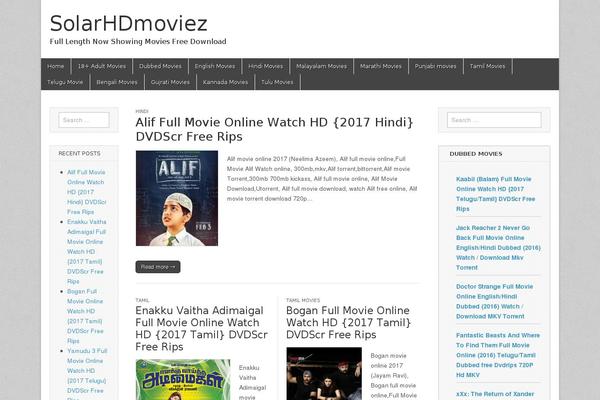 Site using WPSIREN Recent Posts By Category plugin