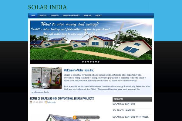solarindia.in site used Ourbiz