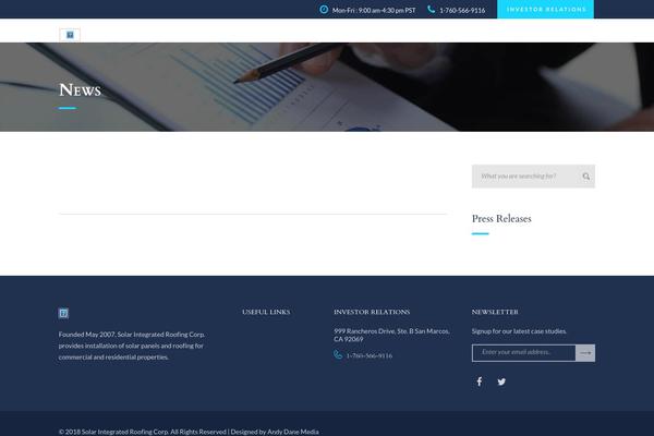 Site using Premium-stock-market-widgets plugin