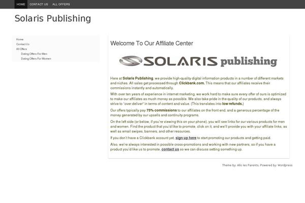 solarispublishing.com site used Codium Grid