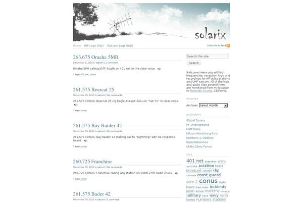 Tarski theme site design template sample