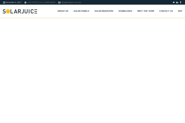 Jupiter theme site design template sample