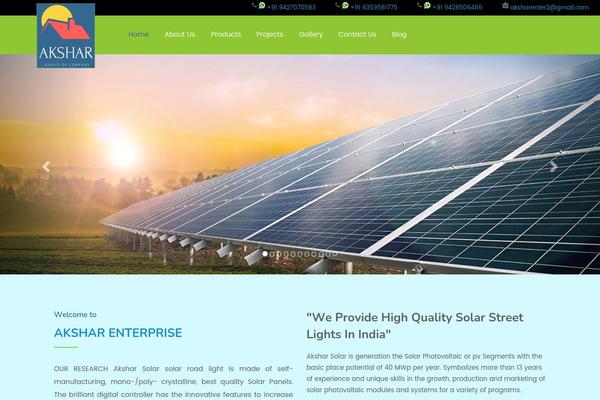 solarledlightmanufacturer.com site used Solar