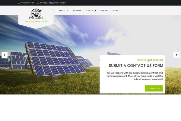 Site using Ibtana-visual-editor plugin