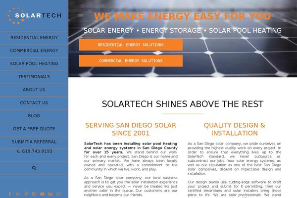 Site using Easy-slide-in plugin