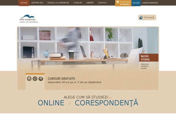 Sola theme site design template sample