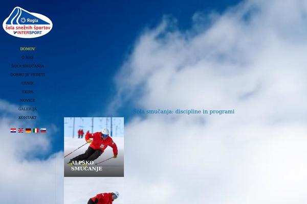Zephyr theme site design template sample
