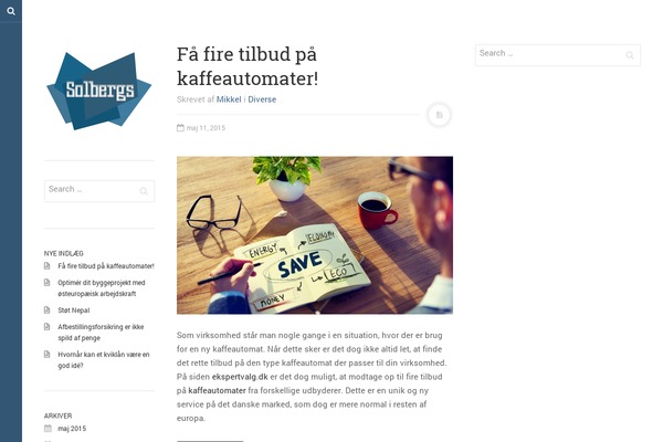 DW Minion theme site design template sample