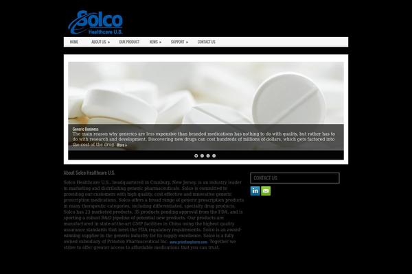 Globus theme site design template sample