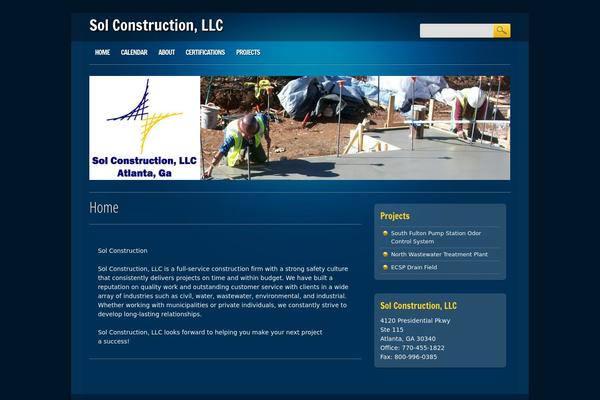 Online Marketer theme site design template sample