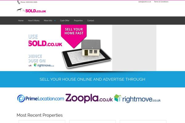 Realocation theme site design template sample