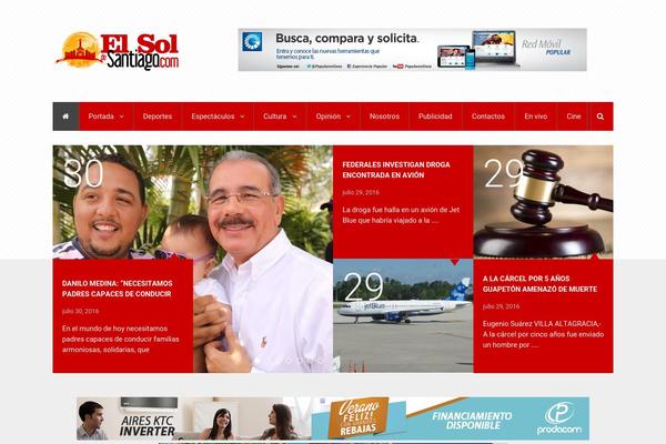 NewsTimes theme site design template sample