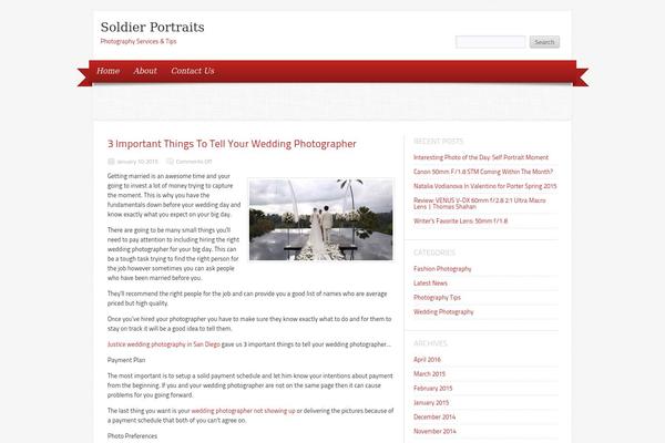 Delicacy theme site design template sample