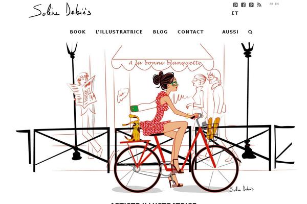 Motoblog theme site design template sample