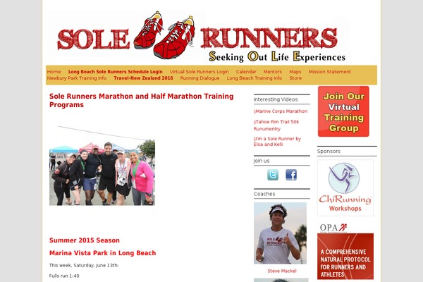 solerunners.net site used Homeschool
