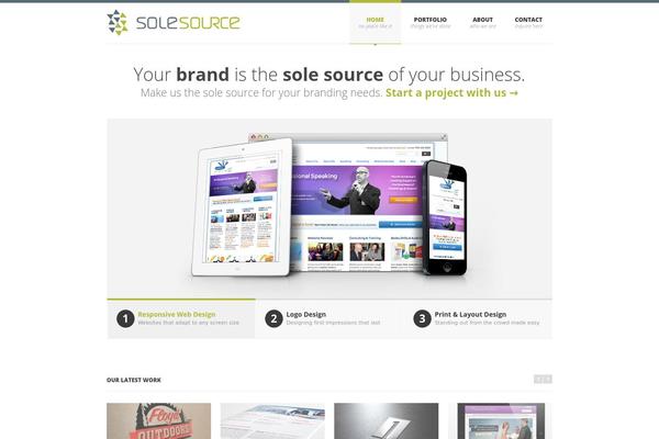 SmartStart theme site design template sample