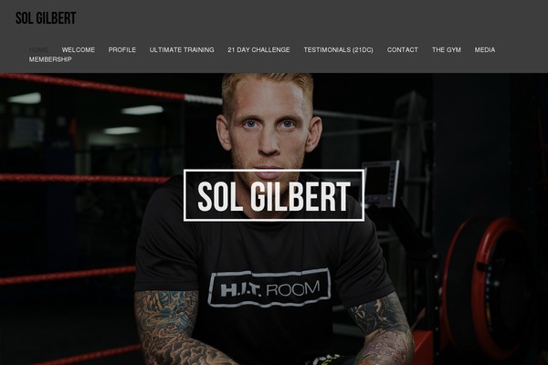 Jarvis theme site design template sample