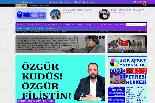 solhaninsesi.com site used Enginhaberv2.3.1