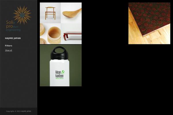 Renovatio theme site design template sample