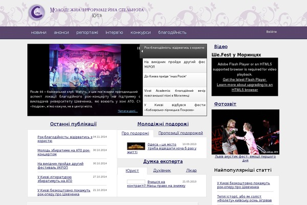 Site using Good Old Gallery plugin