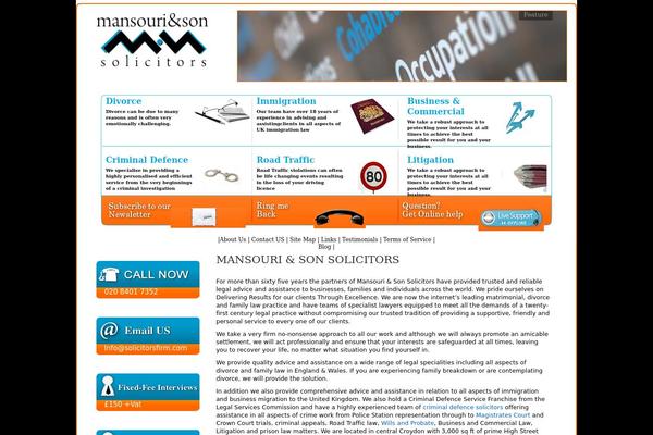 Site using Collapsing Archives plugin