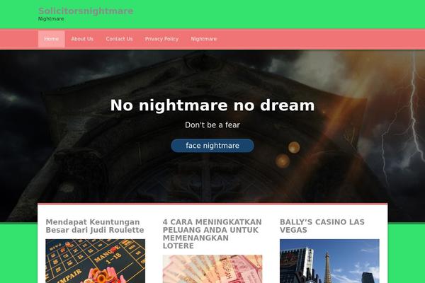 solicitorsnightmare.com site used Woodpecker