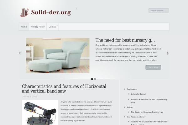 Minimal theme site design template sample