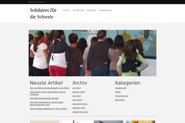 Orion theme site design template sample