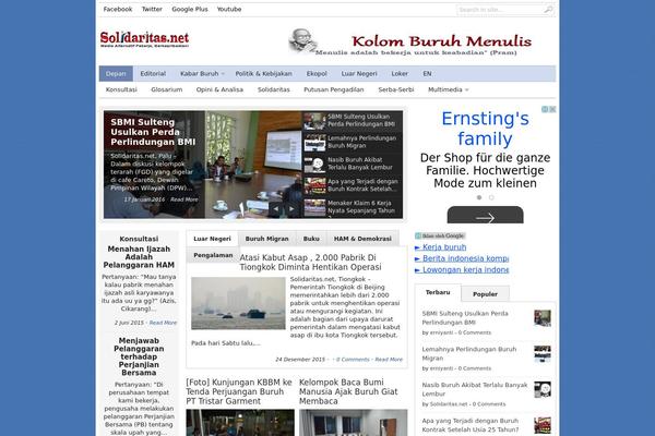 Magnow theme site design template sample