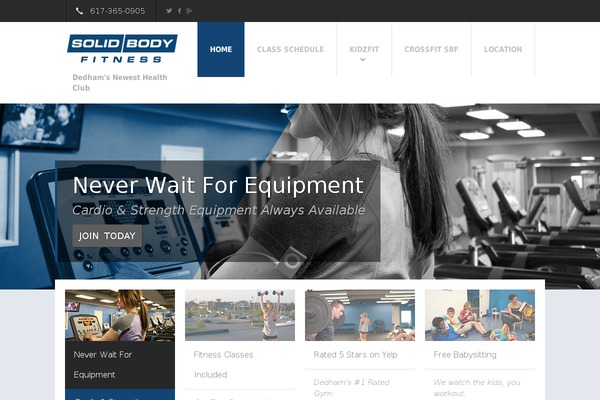 Fit Wp theme site design template sample