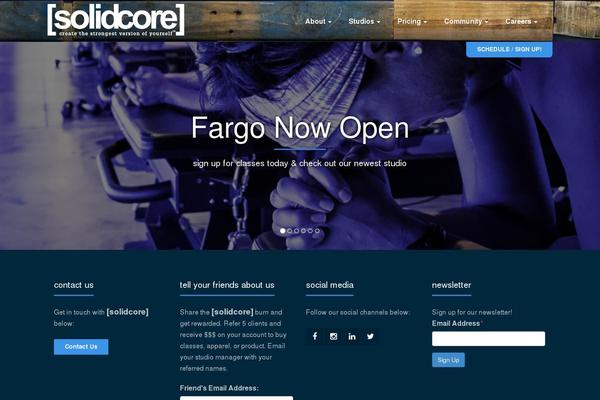 Site using FitVids for WordPress plugin
