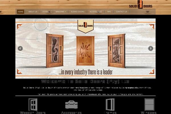 Handystore theme site design template sample