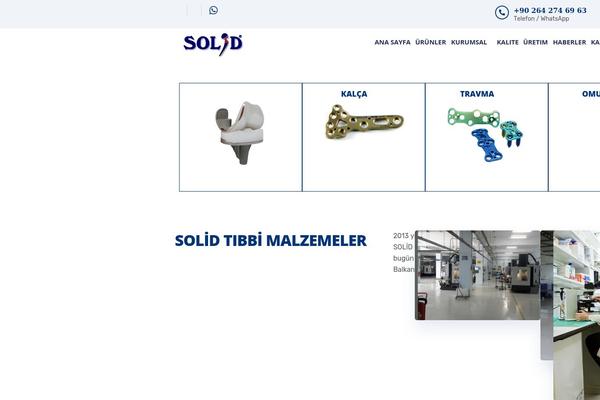 Instive theme site design template sample
