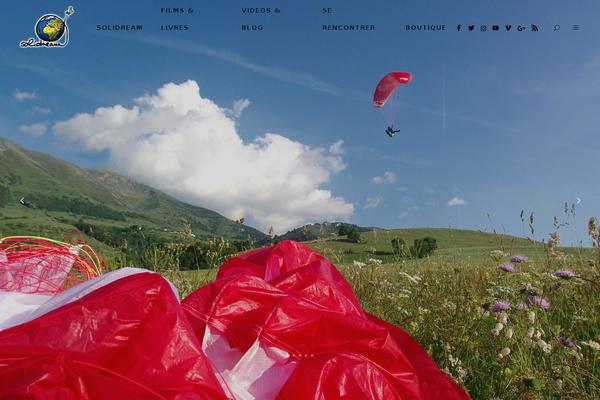 Borderland theme site design template sample