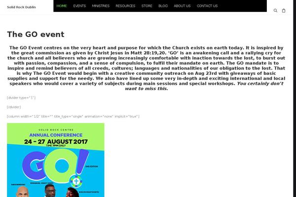 Site using Homepage-pop-up plugin
